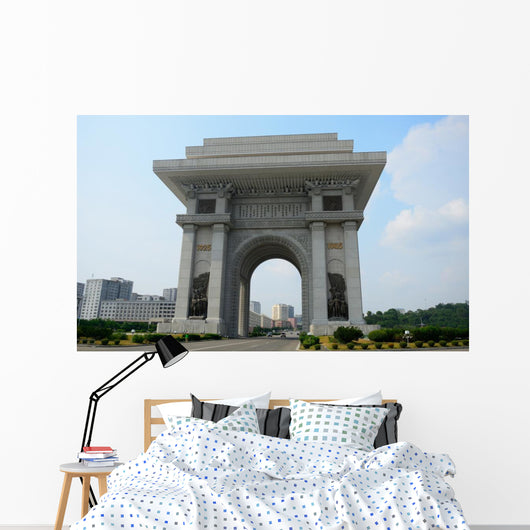 Arch of Triumph, Pyongyang, North-Korea Wall Decal