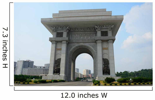Arch of Triumph, Pyongyang, North-Korea Wall Decal