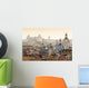 Panorama of old town in Rome, Italy Wall Decal