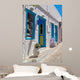 Traditional greek alley on Mykonos island, Greece Wall Decal