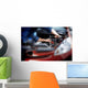 Mechanic working in auto repair garage Wall Decal