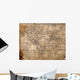 Ancient Map of the World Wall Decal