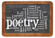 poetry word cloud Wall Decal