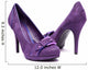 Purple High Heels White Wall Decal