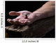 Hand of Christ, nailed to the cross Wall Decal