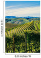 Paesaggio autunnale nelle vigne delle Langhe Wall Decal