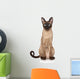 Oriental Siamese cat Wall Decal
