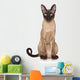 Oriental Siamese cat Wall Decal