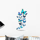 Many different butterflies Wall Decal