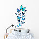 Many different butterflies Wall Decal