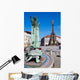 Arion fountain,  column (UNESCO), Olomouc, Czech republic Wall Decal