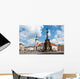 The holy trinity column (UNESCO), renaissance town hall with act Wall Decal