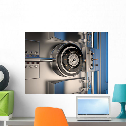 Vault Door, 3D Wall Decal