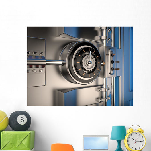 Vault Door, 3D Wall Decal