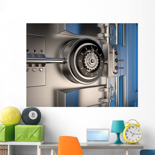Vault Door, 3D Wall Decal