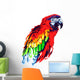 Red Parrot Wall Decal
