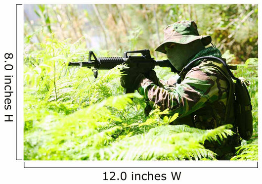 Military training combat - forest/jungle amvironment Wall Decal