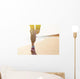 Running on the beach Wall Decal