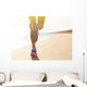 Running on the beach Wall Decal