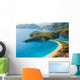 Oludeniz lagoon in sea landscape view of beach Wall Decal