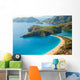 Oludeniz lagoon in sea landscape view of beach Wall Decal