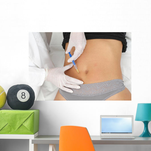 Tummy rejuvenation Wall Decal