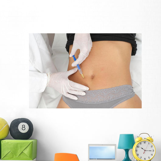 Tummy rejuvenation Wall Decal