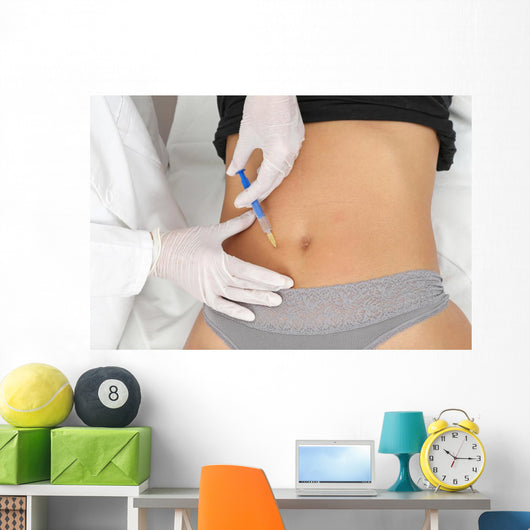 Tummy rejuvenation Wall Decal