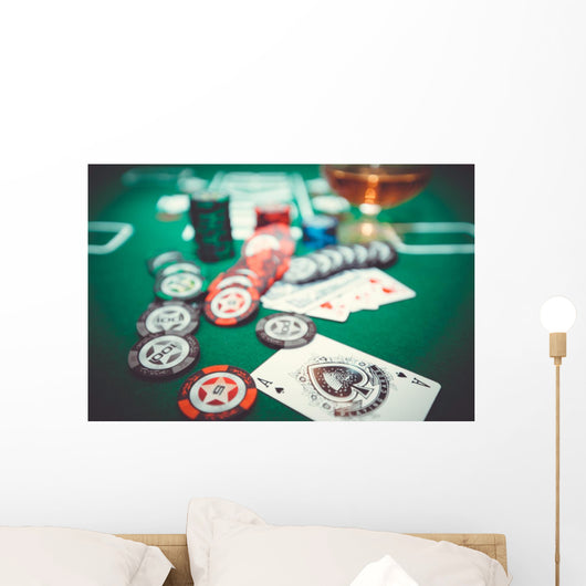 Poker Wall Decal