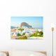 view of Chora the capital of Amorgos island in Greece Wall Decal
