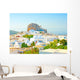 view of Chora the capital of Amorgos island in Greece Wall Decal