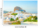 view of Chora the capital of Amorgos island in Greece Wall Decal