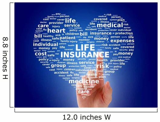 Life insurance concept Wall Decal