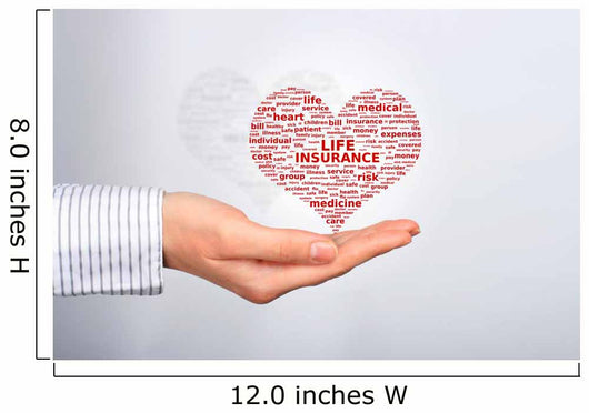 Life insurance concept. Wall Decal