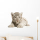 White Tiger cub Wall Decal