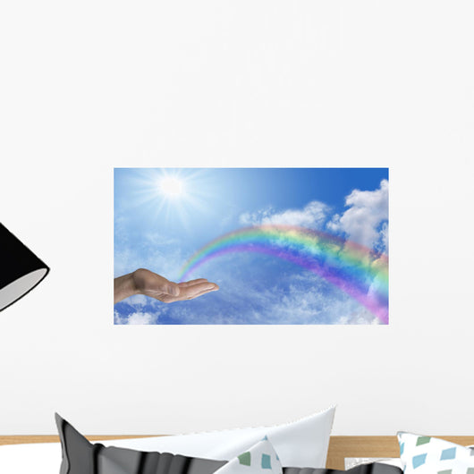 Rainbow Energy Healer Wall Decal