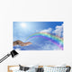 Rainbow Energy Healer Wall Decal
