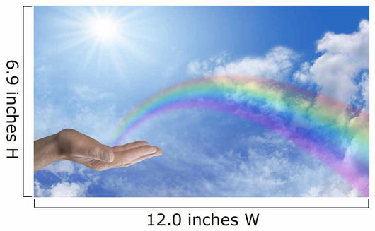 Rainbow Energy Healer Wall Decal