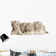 White Tiger Cub Wall Decal