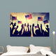 Flag USA July 4 Celebration Indendence Day Concept Wall Decal