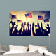 Flag USA July 4 Celebration Indendence Day Concept Wall Decal