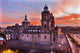 Metropolitan Cathedral Zocalo Mexico City Sunrise Wall Decal