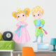 Prince and Princess Wall Decal