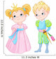 Prince and Princess Wall Decal