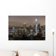 Seattle at Night Wall Decal