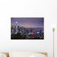 Seattle at Night Wall Decal