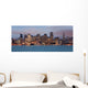 San Francisco Downtown in the night Wall Decal
