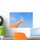Hands to the sky Wall Decal
