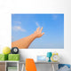 Hands to the sky Wall Decal