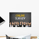 Online Survey Wall Decal